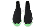Balenciaga Speed Sock-like Design Sneakers Black/Green 645056W2DB91073