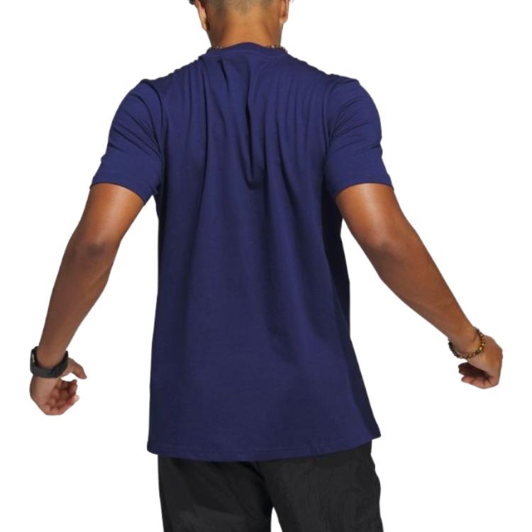 adidas Sportswear BLK T-Shirt 'Navy' H54655