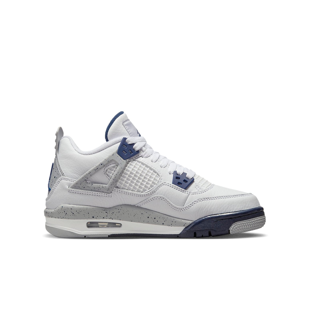 (GS) Air Jordan 4 Retro 'Midnight Navy' 408452-140