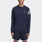 adidas originals x HUMAN MADE Sweatshirt Navy GM4268