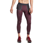 Nike Lab Gyakusou Techknit Tights 'Deep Burgundy Off Noir Dk Smoke Grey' BQ3255-643