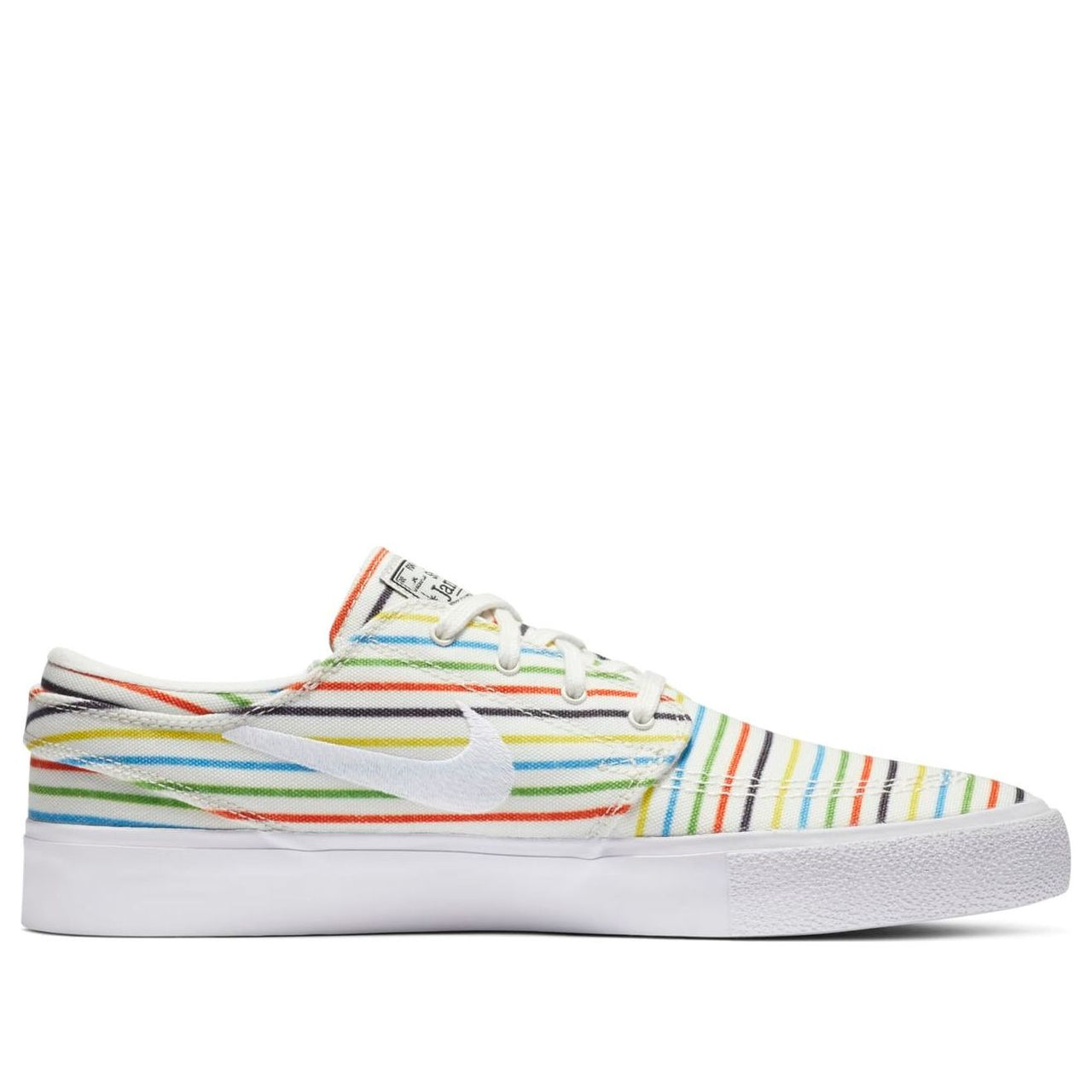 Nike Zoom Stefan Janoski Canvas RM SB 'Multi-Color Pinstripes' AQ7878-100
