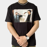 Supreme SS22 The Killer Trust Tee Bloody Twins Chow Yun Fat Printing Short Sleeve Unisex Black SUP-FW18-665