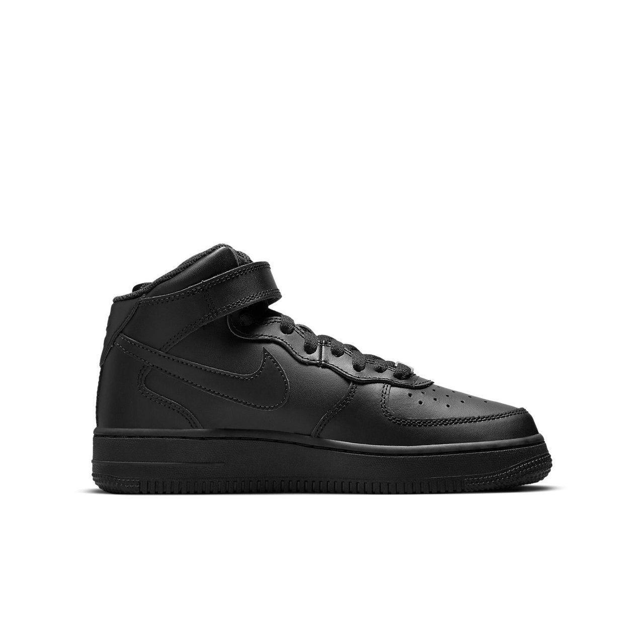 (GS) Nike Air Force 1 Mid LE 'Triple Black' DH2933-001
