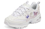 (WMNS) Skechers DLites 'White Butterfly' 149908-WHT