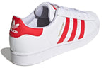 adidas Superstar 'White Vivid Red' H68094