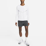 Men's Nike Sports Fitness Training Running Casual Long Sleeves White T-Shirt DD6022-100