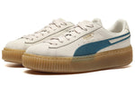 (WMNS) PUMA Suede Platform Core Grey/Blue/Gum 373934-02