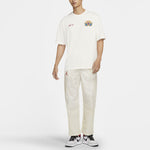 Air Jordan 'Chinese New Year' Casual Sports Crew Neck Tee Men's White DH9205-133