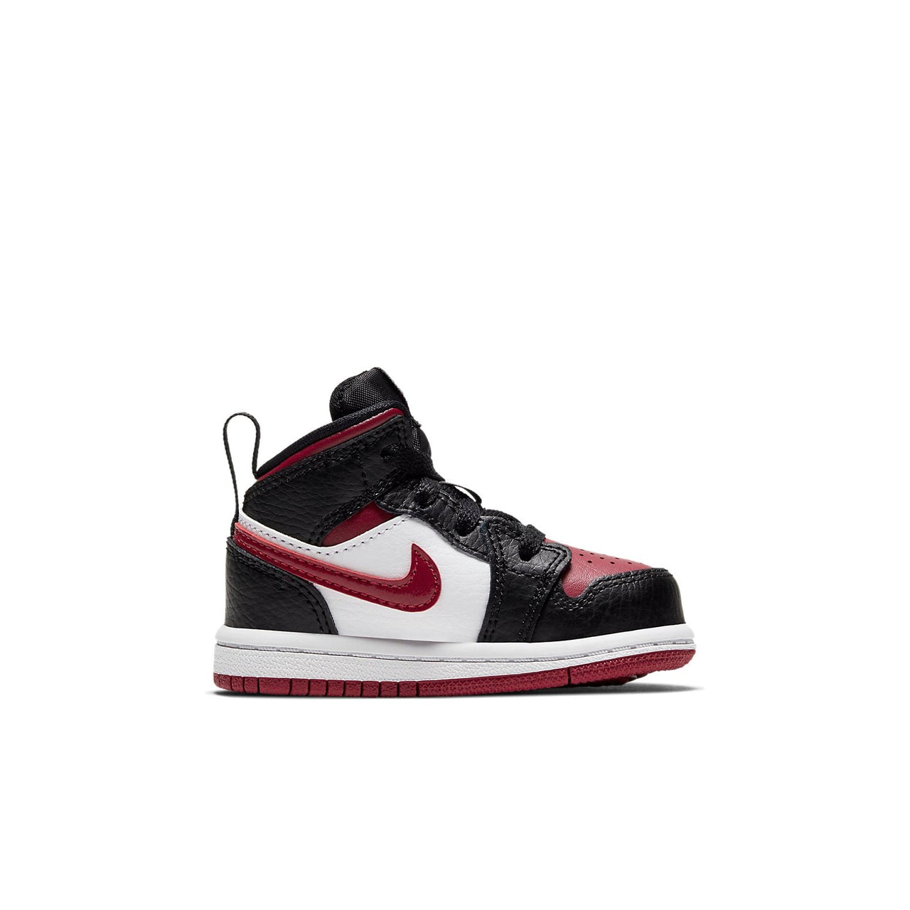 (TD) Air Jordan 1 Mid 'Bred Toe' 640735-066