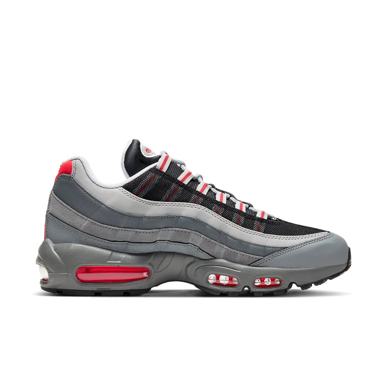 Nike Air Max 95 Essential 'Particle Grey Track Red' CI3705-600
