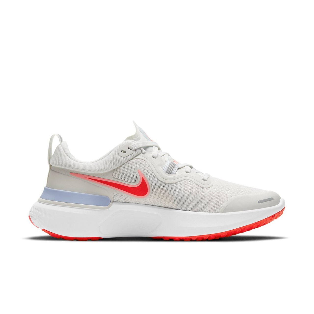 (WMNS) Nike React Miler 'White Orange Gray' CW1778-010