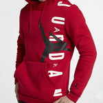 Men's Air Jordan Athleisure Casual Sports Pullover Red CV5482-687
