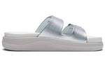 (WMNS) Li-Ning Clap Stylish Casual Fashion Silver Slippers AGAS004-2