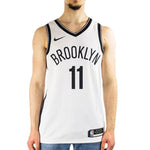 Nike NBA SW Fan Edition Brooklyn Nets Kyrie Irving 11 Basketball Sports Jersey White CW3584-105