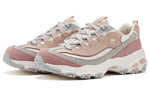 (WMNS) Skechers D'Lites 1.0 Low Running Shoes Pink/White 11947-MVGY