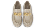 (WMNS) LOUIS VUITTON LV Academy Loafers 'Beige' 1ABO3I