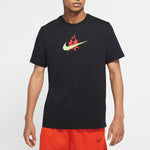 Men's Nike Funny Printing Short Sleeve Black T-Shirt DD8472-010