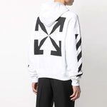 Off-White Logo Pattern Printing Drawstring Version White OMBB037R21FLE0010110