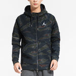 Air Jordan Men s Space Cotton Warm Sports Casual Hooded Jacket Black AH6162-010