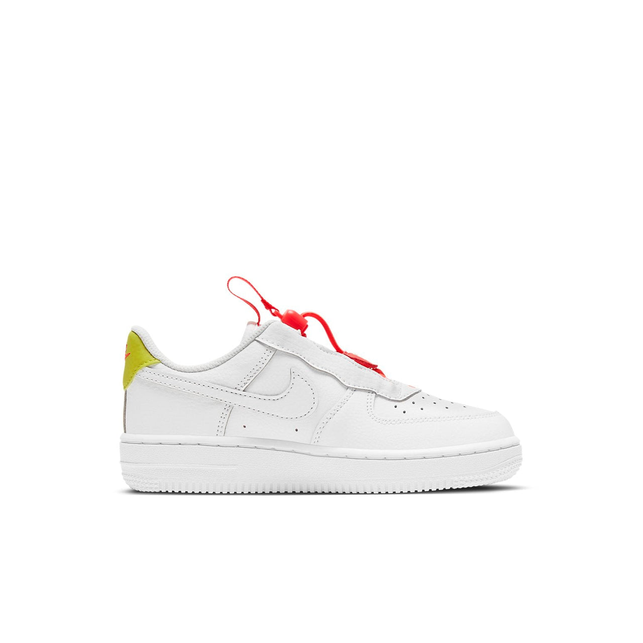 (PS) Nike Force 1 Toggle 'White Bright Crimson' CU5287-102