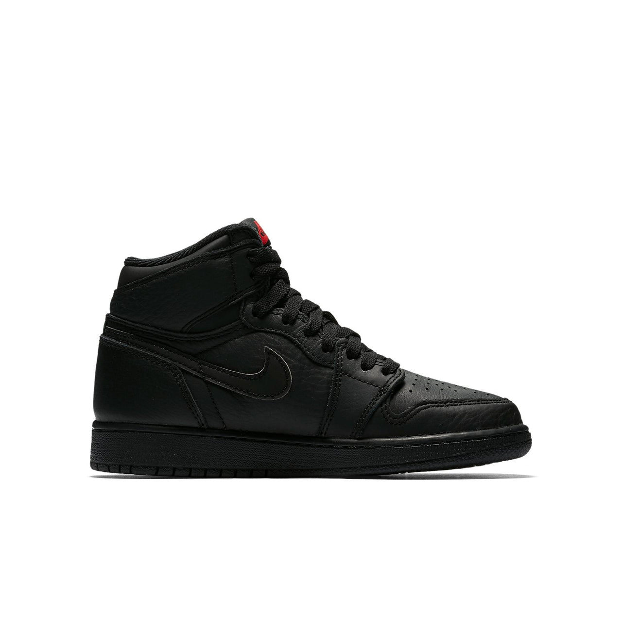 (GS) Air Jordan 1 Retro High OG 'Black University Red' 575441-022