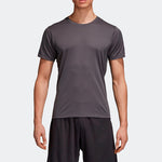 adidas Freelift Chill Training Sports Round Neck Short Sleeve Gray CZ5471