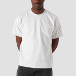 adidas x Pharrell Humanrace Small Logo T-Shirt 'Light Grey' HB8818