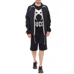 Gucci SS20 Technical Jersey Shorts G-Knitted Drawstring Shorts For Men Black 604150-XJBZ8-1082