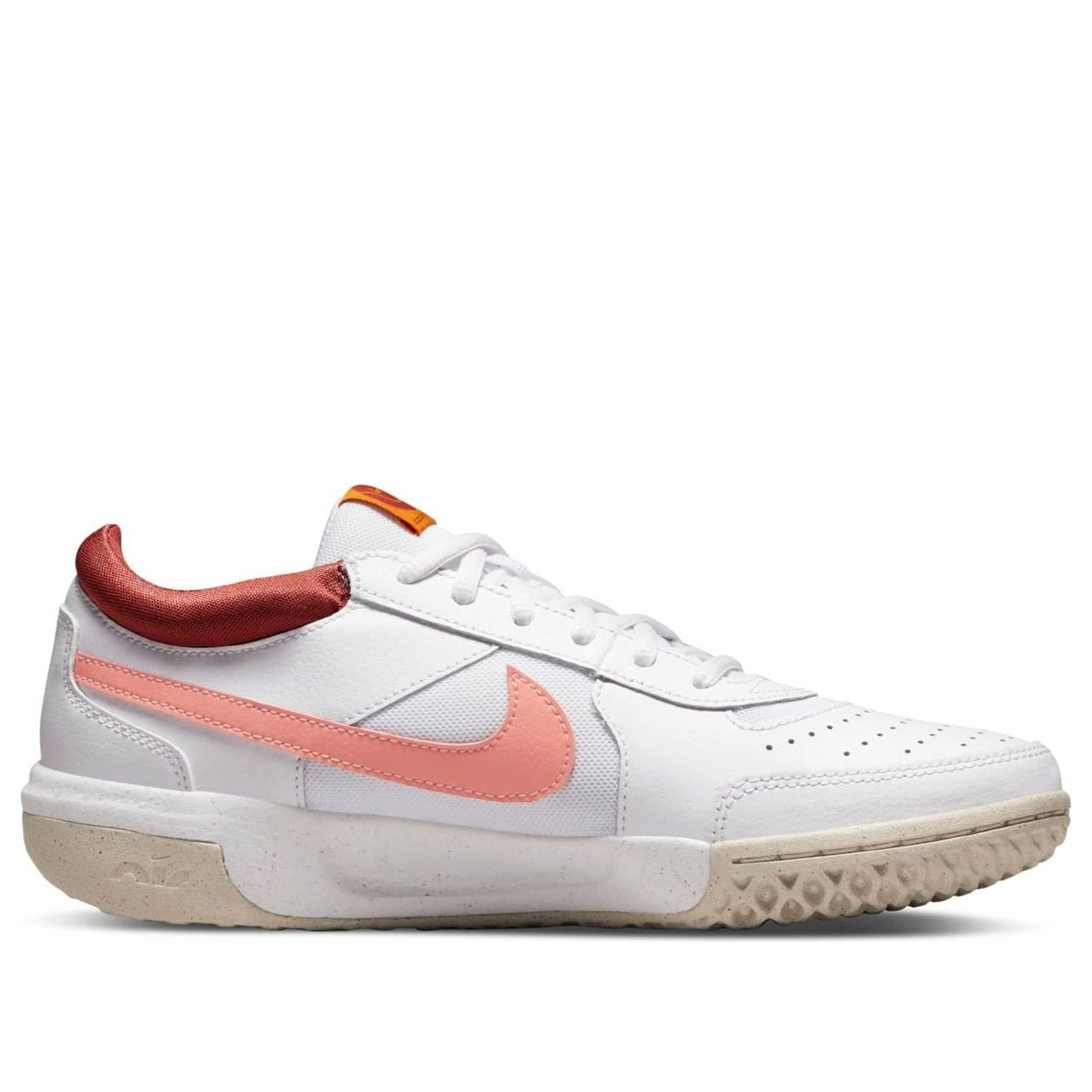 (WMNS) Nike Zoom Court Lite 3 Low-Top Tennis Shoes White/Pink DH1042-116