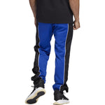Men's adidas Contrasting Colors Drawstring Basketball Sports Pants/Trousers/Joggers Blue HB5440