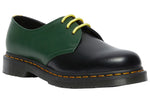 Dr. Martens 1461 Contrast Smooth Leather Shoes 'Black Green' 27289001