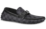 LOUIS VUITTON Hockenheim Moccasin Shoes 'Grey' 1A4OIF