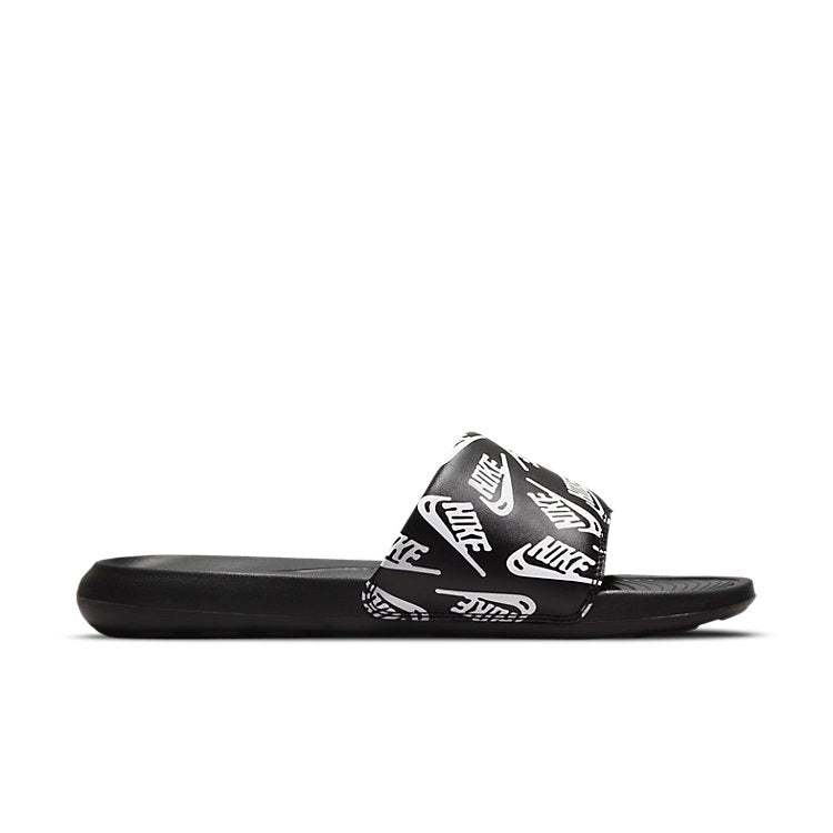 Nike Victori One Slide 'Repeat Logo - Black White' CN9678-008