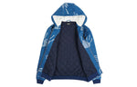 PALACE Active Bredda Printing hooded Jacket Unisex Blue PAL-FW20-097