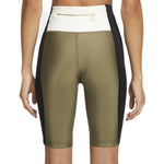 (WMNS) Air Jordan x Aleali May Crossover Tight Colorblock Gym Shorts Green DJ0626-222