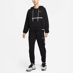 (WMNS) Nike Swoosh Fly Standard Issue Embroidery Logo Sports Trousers Black DA6466-010