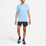Nike Dri-FIT Solid Color Small Label Breathable Quick Dry Running Training Shorts Black DM4760-010