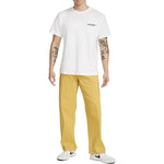Men's Nike SB Skateboard Cartoon Printing Straight Casual Short Sleeve White T-Shirt DR7762-100