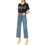 (WMNS) Gucci Sequins Lightning Short Sleeve For Black 539081-XJA2H-1082