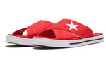 (WMNS) Converse One Star Slide 'Red' 565528C
