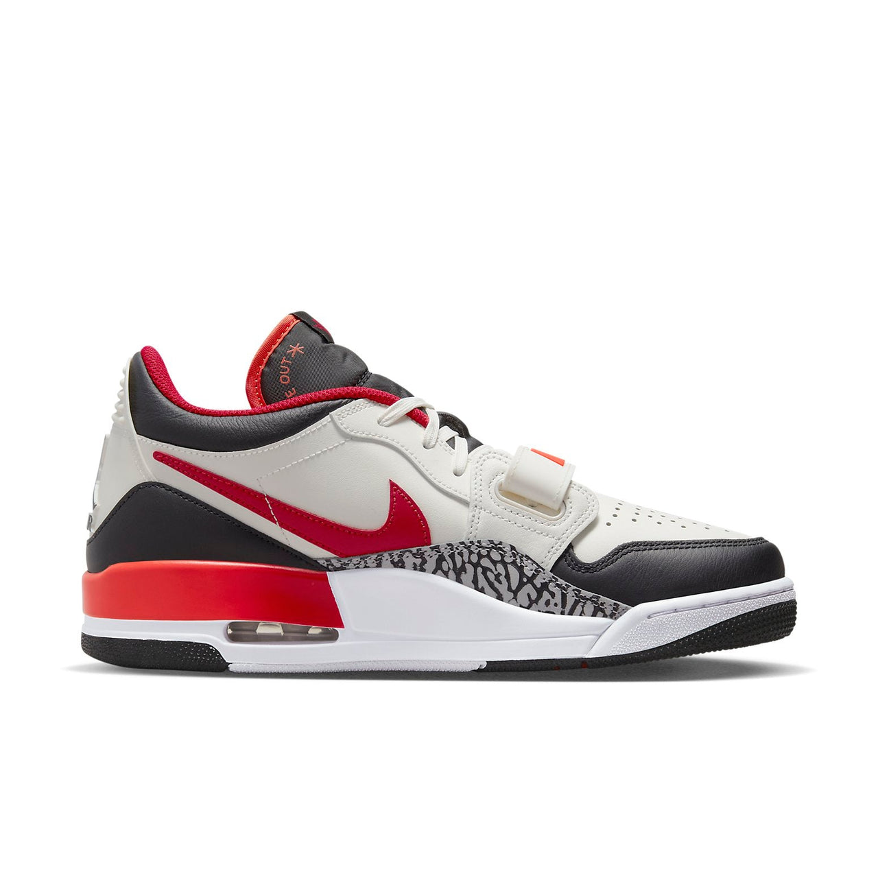 Air Jordan Legacy 312 Low '23 Sail Black Gym Red' FJ7221-101