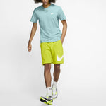 Nike MENS Sportswear Club Embroidered Small Hook Crew Neck Short Sleeve T-Shirt Green Light green AR4999-382