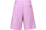 Jordan Alphabet Pattern  Straight Shorts Men's Purple CZ4848-591