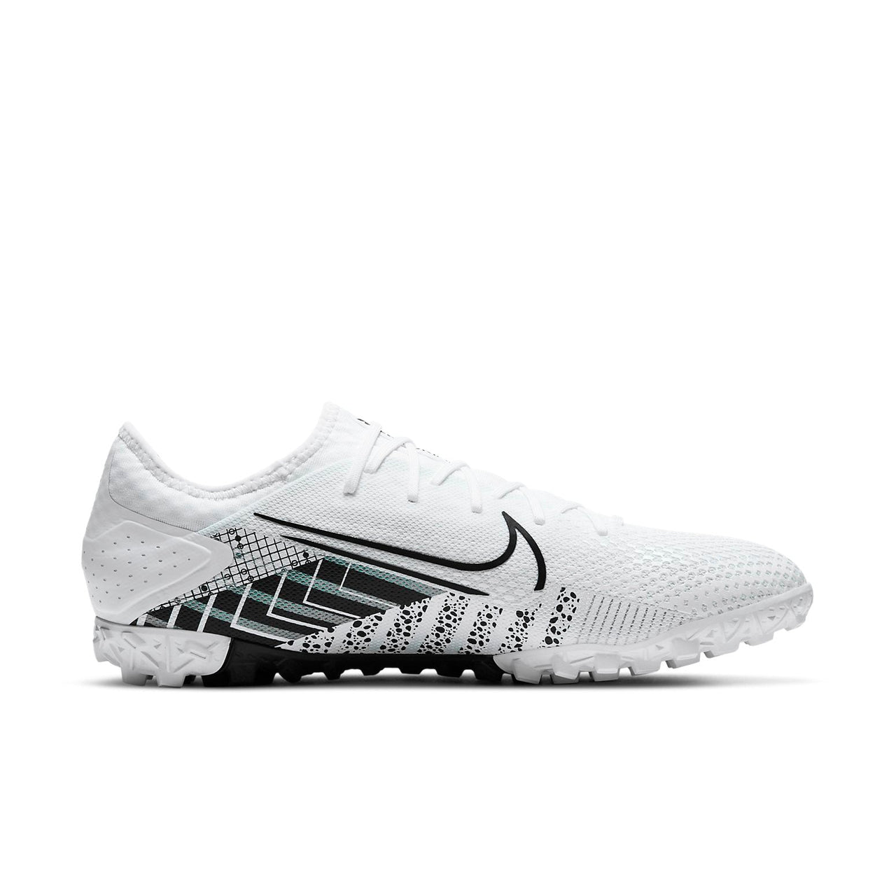 Nike Vapor 13 PRO MDS TF Turf Soccer Shoes White/Black CJ1307-110