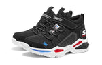 (GS) Skechers Skech-Bots 'Black Red' 403668L-BLK