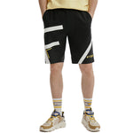 FILA Woven Shorts Loose Full Print Casual Sports Pants Black F11M028828F-BK