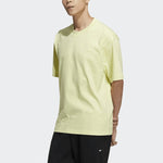 adidas originals C Tee Solid Color Small Label Loose Sports Short Sleeve Couple Style Yellow HC8579