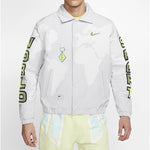 Men's Nike x Pigalle Story Crossover Logo Pattern Sports Gray Jacket CI9955-078