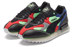 PUMA FUTURE RIDER KING TRAINERS 'Black Green Red' 374459-01